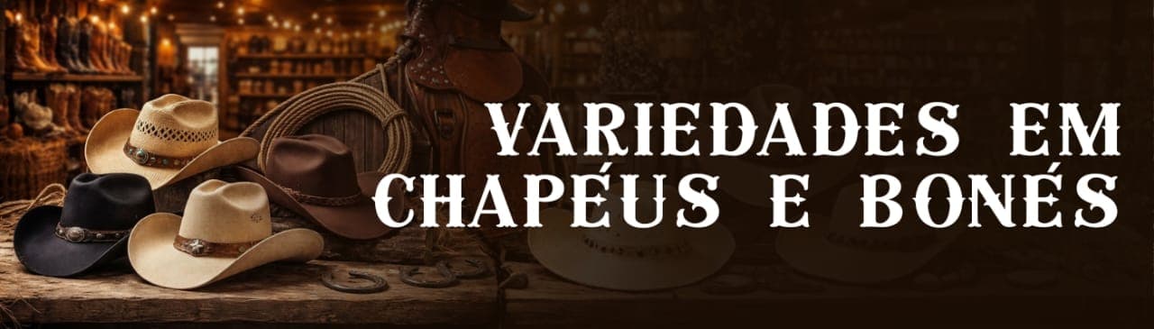 Categorias Chapeus e Bones